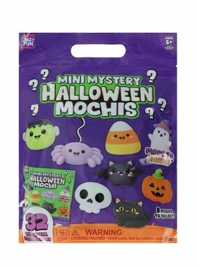 Crazy Fun RMS 32pk Mini Mystery Halloween Mochis - Purple Pack